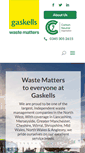 Mobile Screenshot of gaskellswaste.co.uk